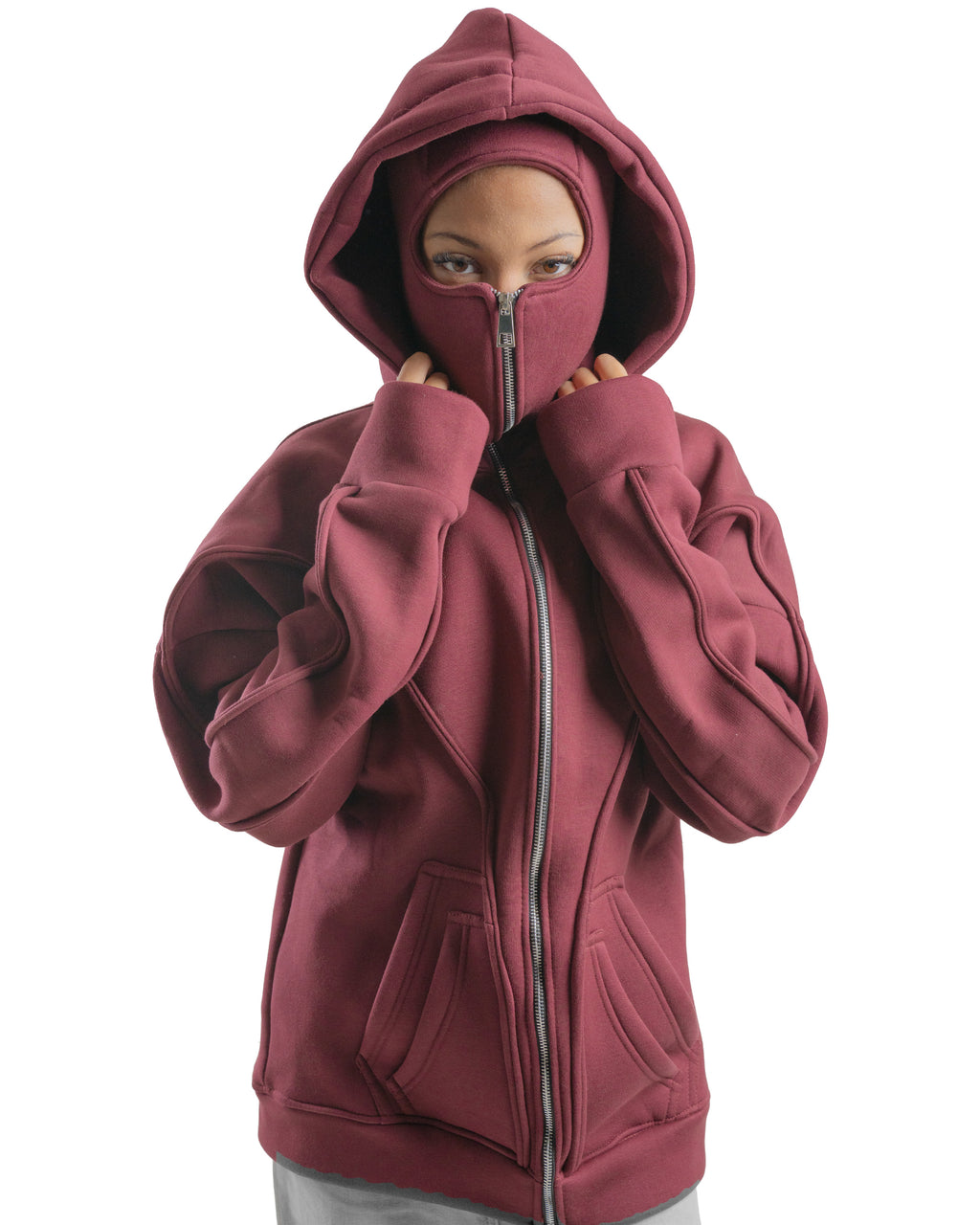 Ninja Hoodie – Secret Women Club Dark Red