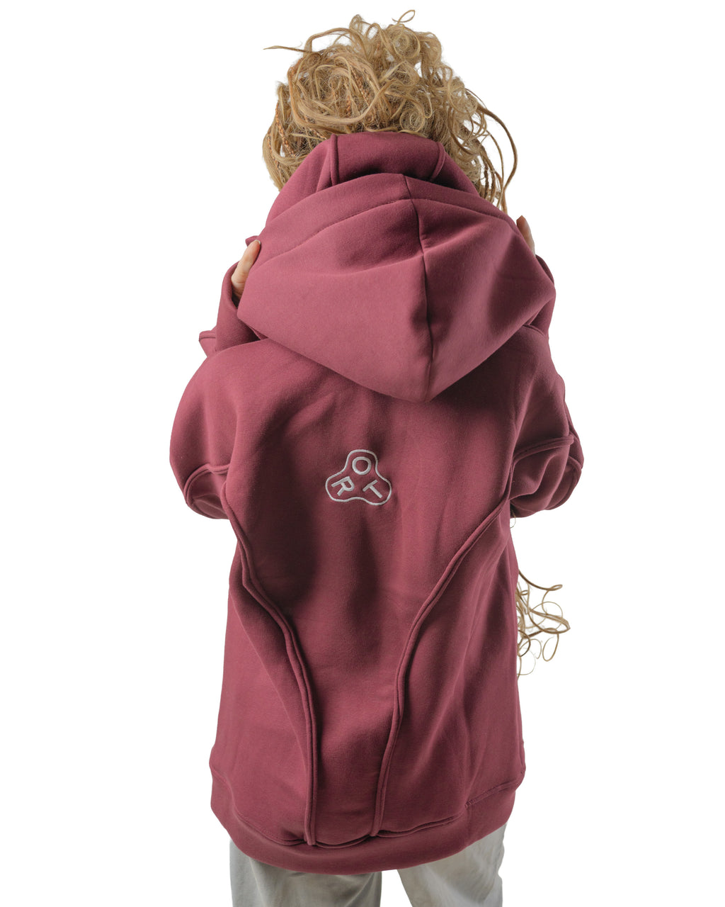 Ninja Hoodie – Secret Women Club Dark Red