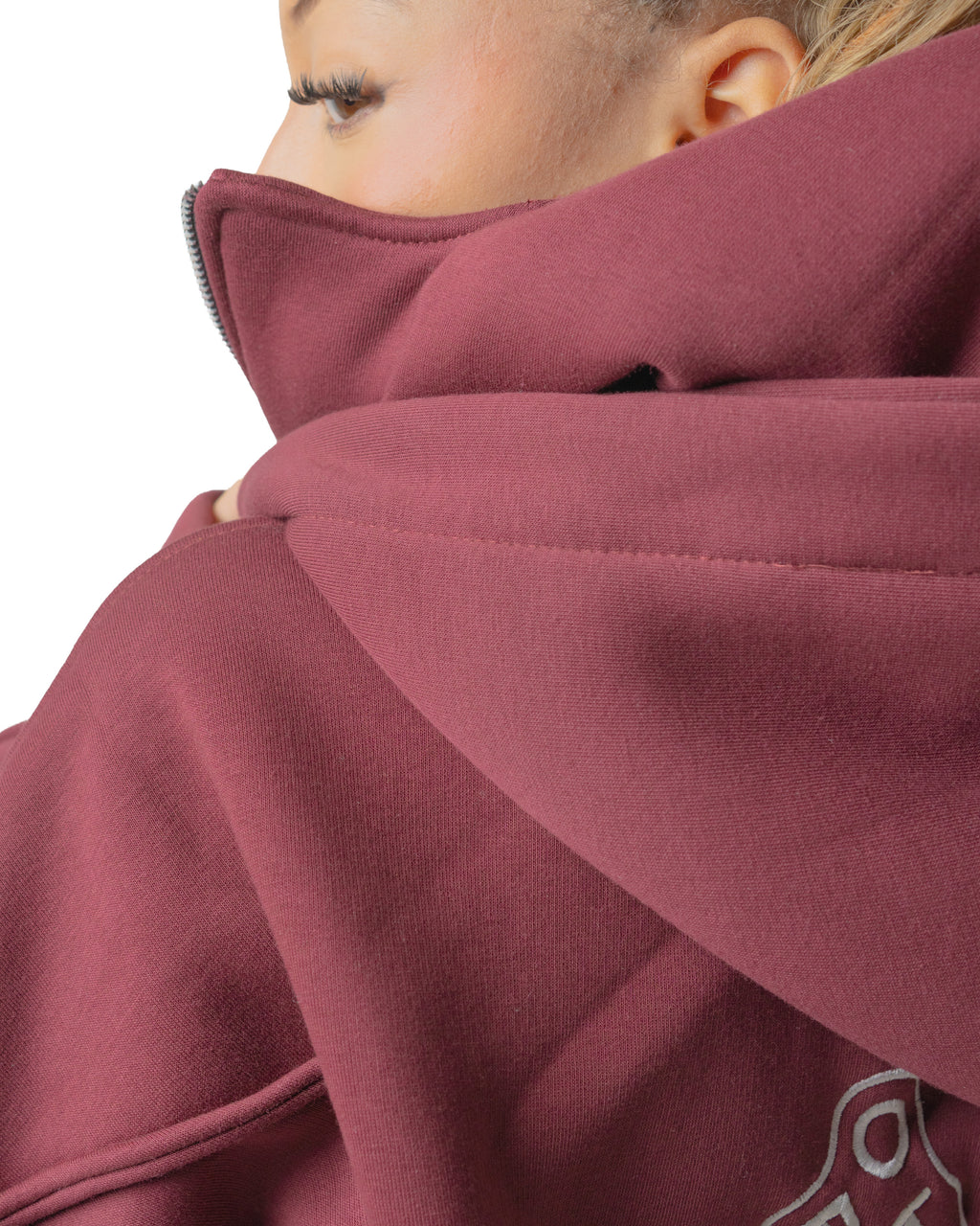 Ninja Hoodie – Secret Women Club Dark Red