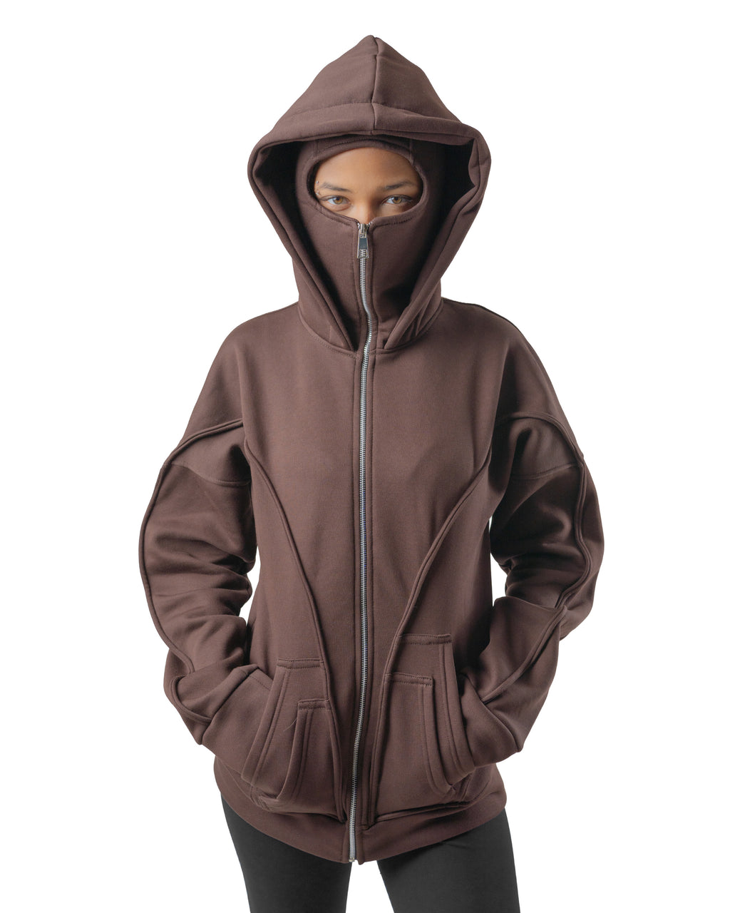 Ninja Hoodie – Secret Women Club Brown